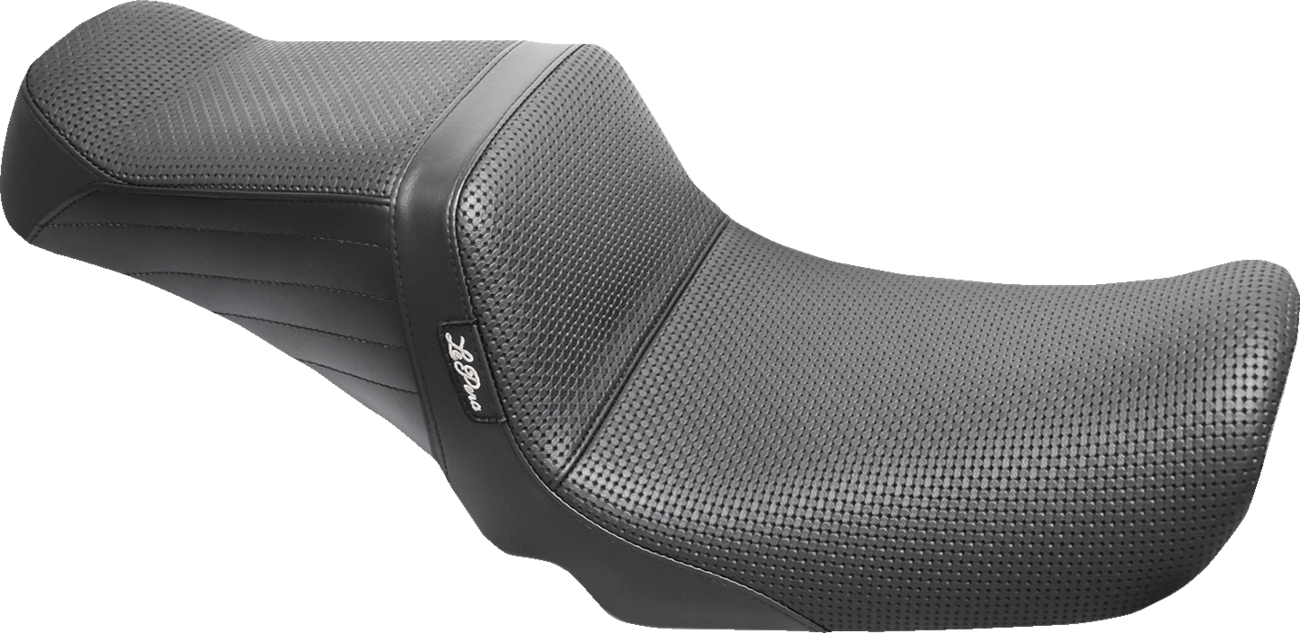 Le Pera Tailwhip Seat - Basketweave - Black - FXD '04-'05