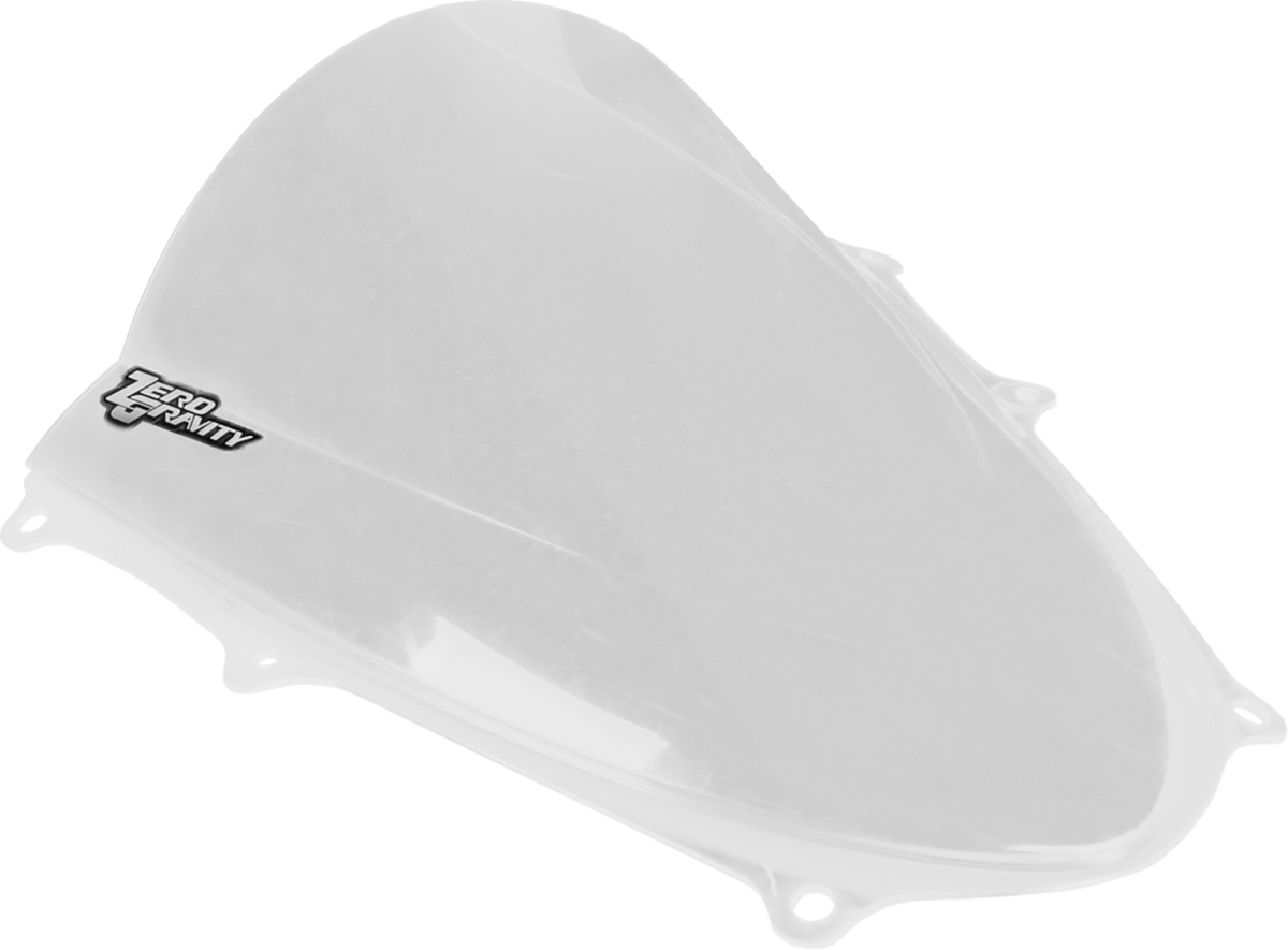Zero Gravity Double Bubble Windscreen - Clear - GSXR1