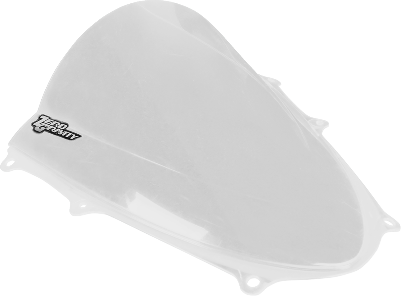 Zero Gravity Double Bubble Windscreen - Clear - GSXR1