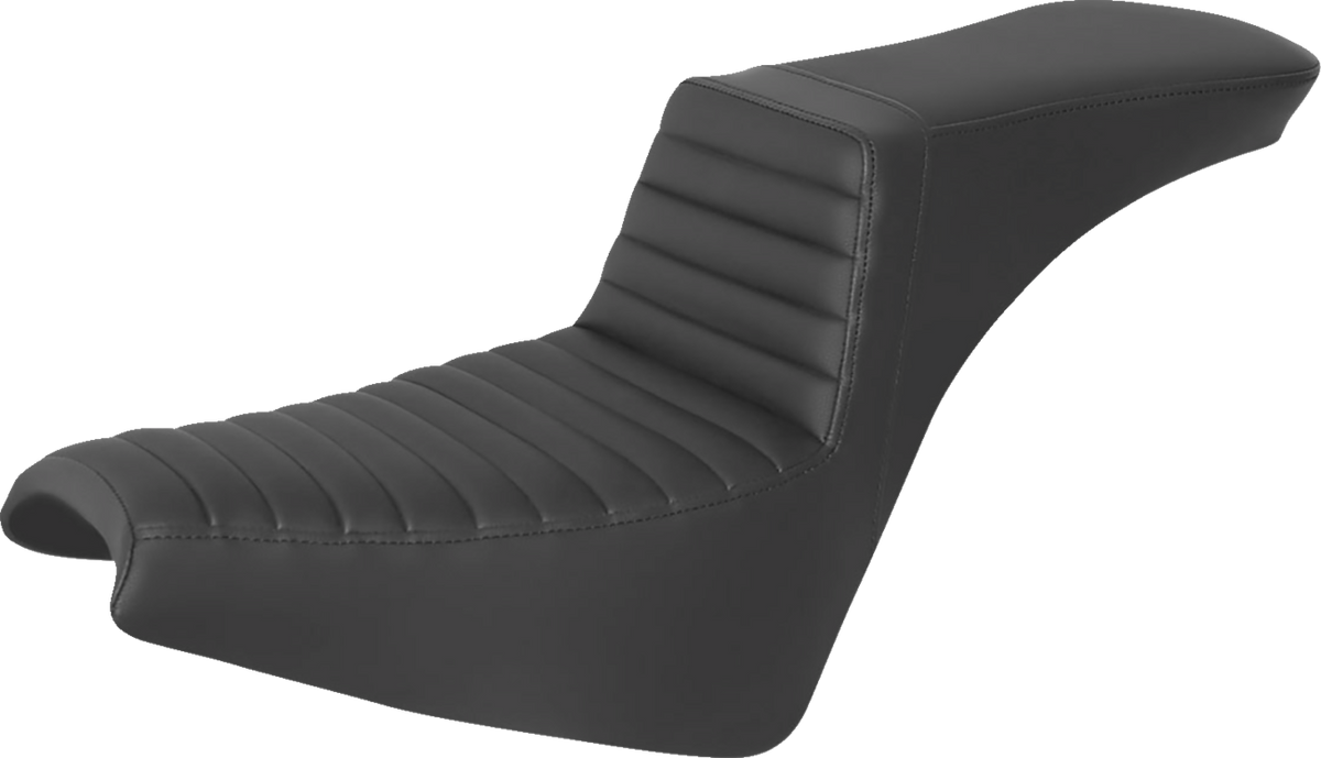 Saddlemen Step-Up Seat - Front Tuck-N-Roll - Black