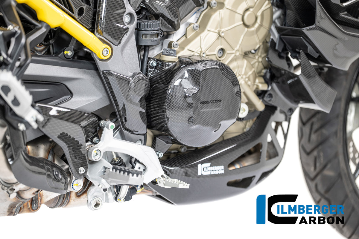 Ilmberger Carbon Frame Cover Right Carbon Glossy Ducati Multistrada V4 2025