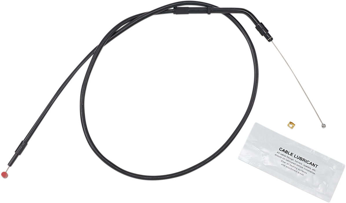 Barnett Stealth Series Throttle Cable - '07-'22 Sportster