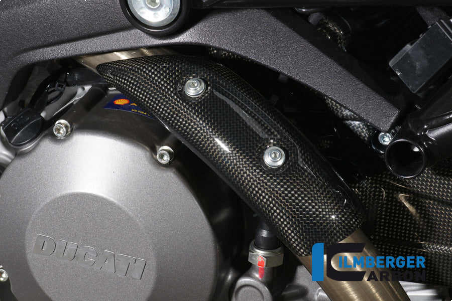 Ilmberger Carbon Exhaust Heat Shield At The Manifold Extended Version Carbon