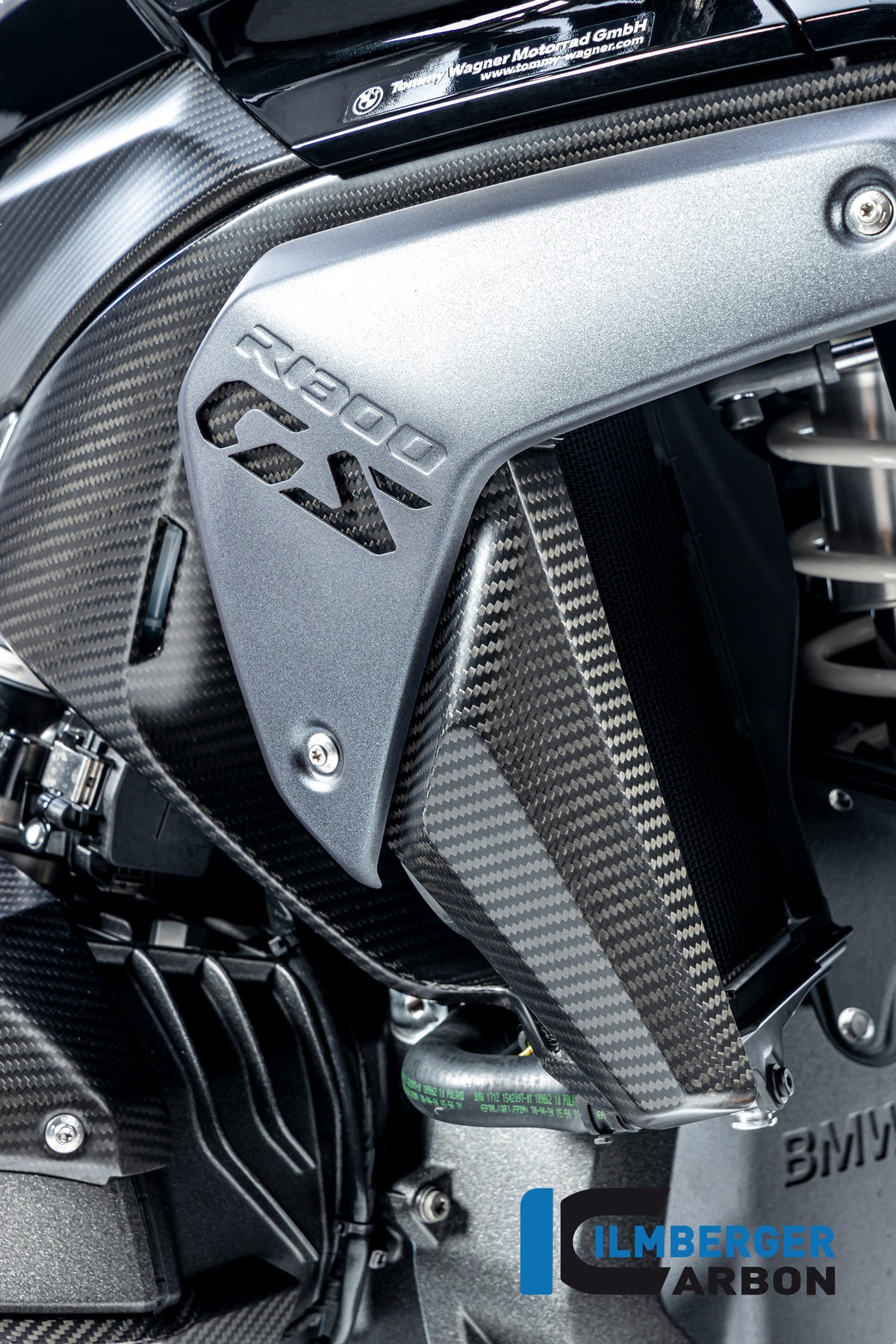 Ilmberger Carbon Air Vent Cover Right BMW R 1300 GS - Matte / Twill