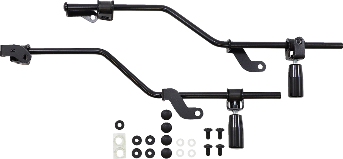 PUIG HI-Tech Parts Touring Windscreen - Dark Smoke - Africa