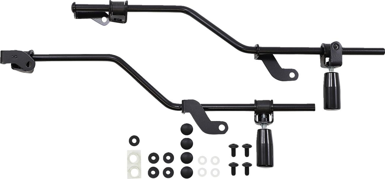 PUIG HI-Tech Parts Touring Windscreen - Dark Smoke - Africa