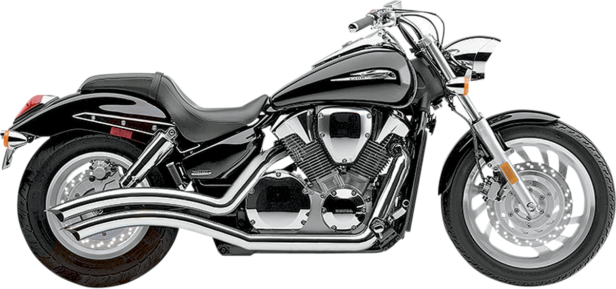 Cobra Speedster Swept Exhaust - Chrome - VTX1300C