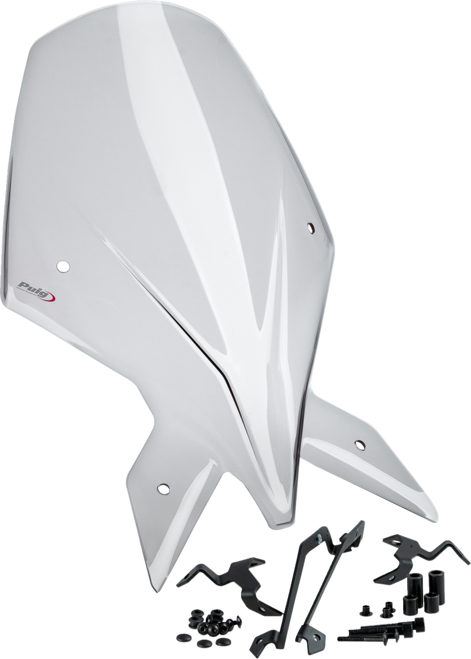 PUIG HI-Tech Parts New Generation Windscreen - Clear - 1390 Super Duke