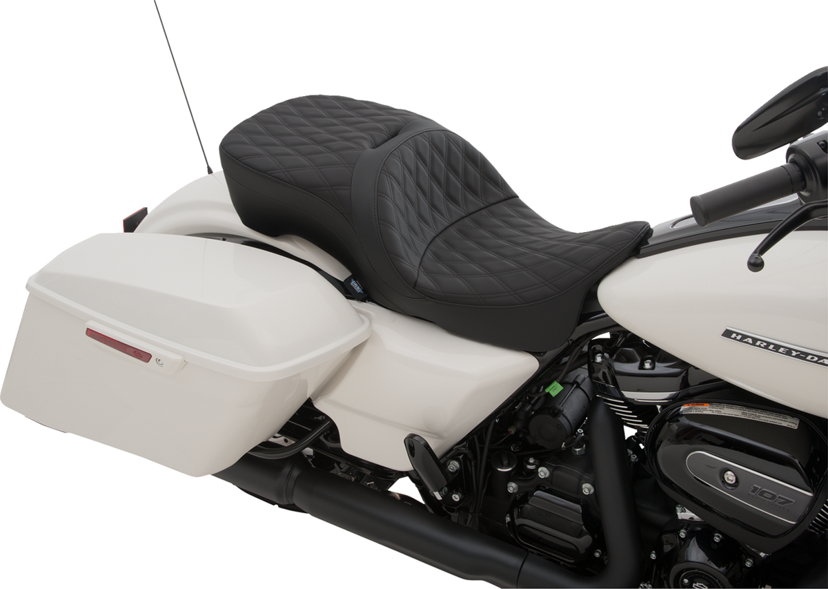 Drag Specialties Seats Touring Seat - Double Diamond - FL '09-'23