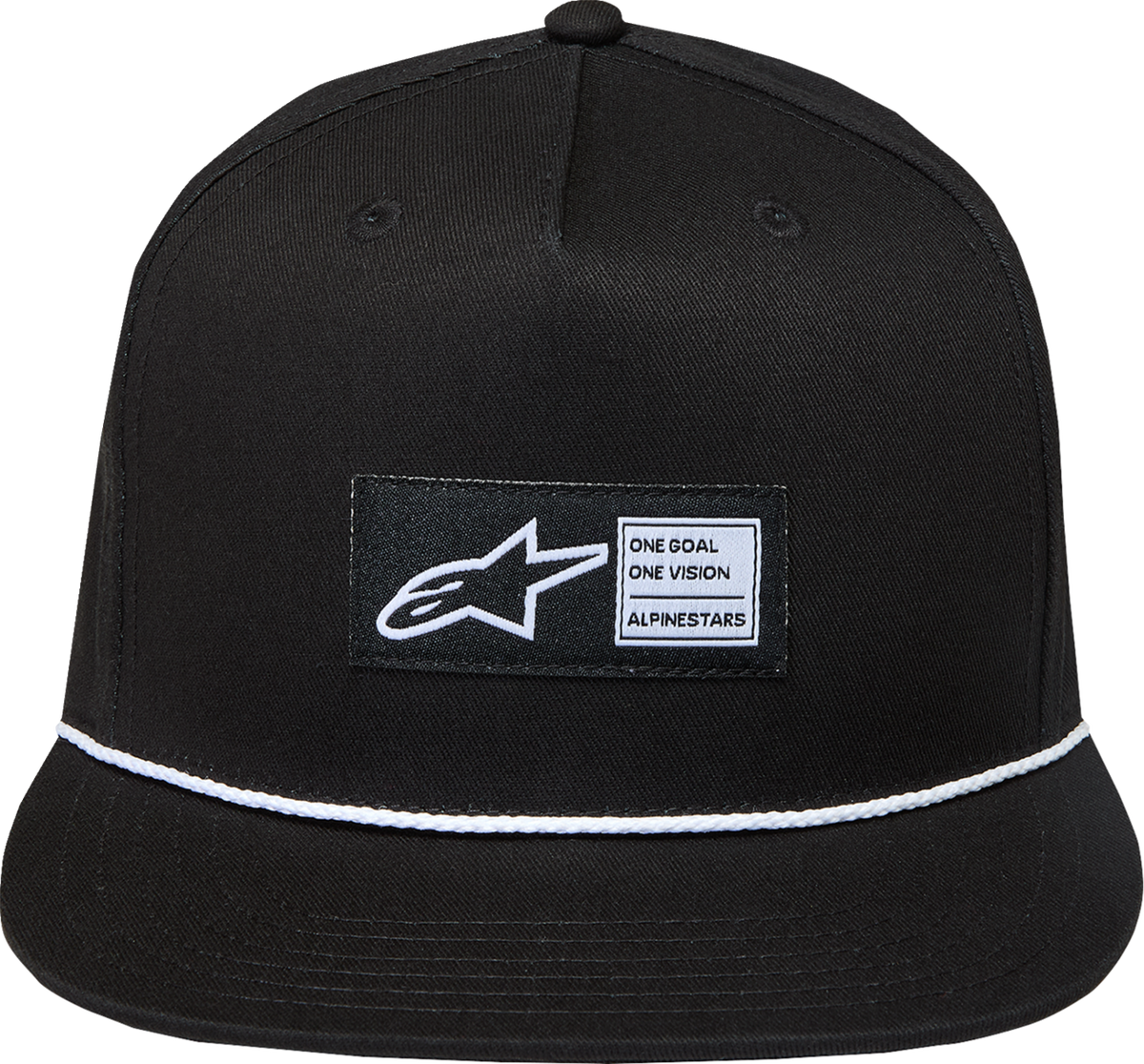 Alpinestars Label Snapback Hat - Black - One Size