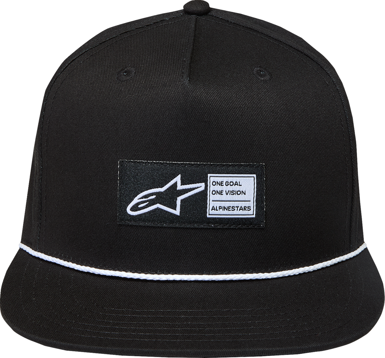 Alpinestars Label Snapback Hat - Black - One Size