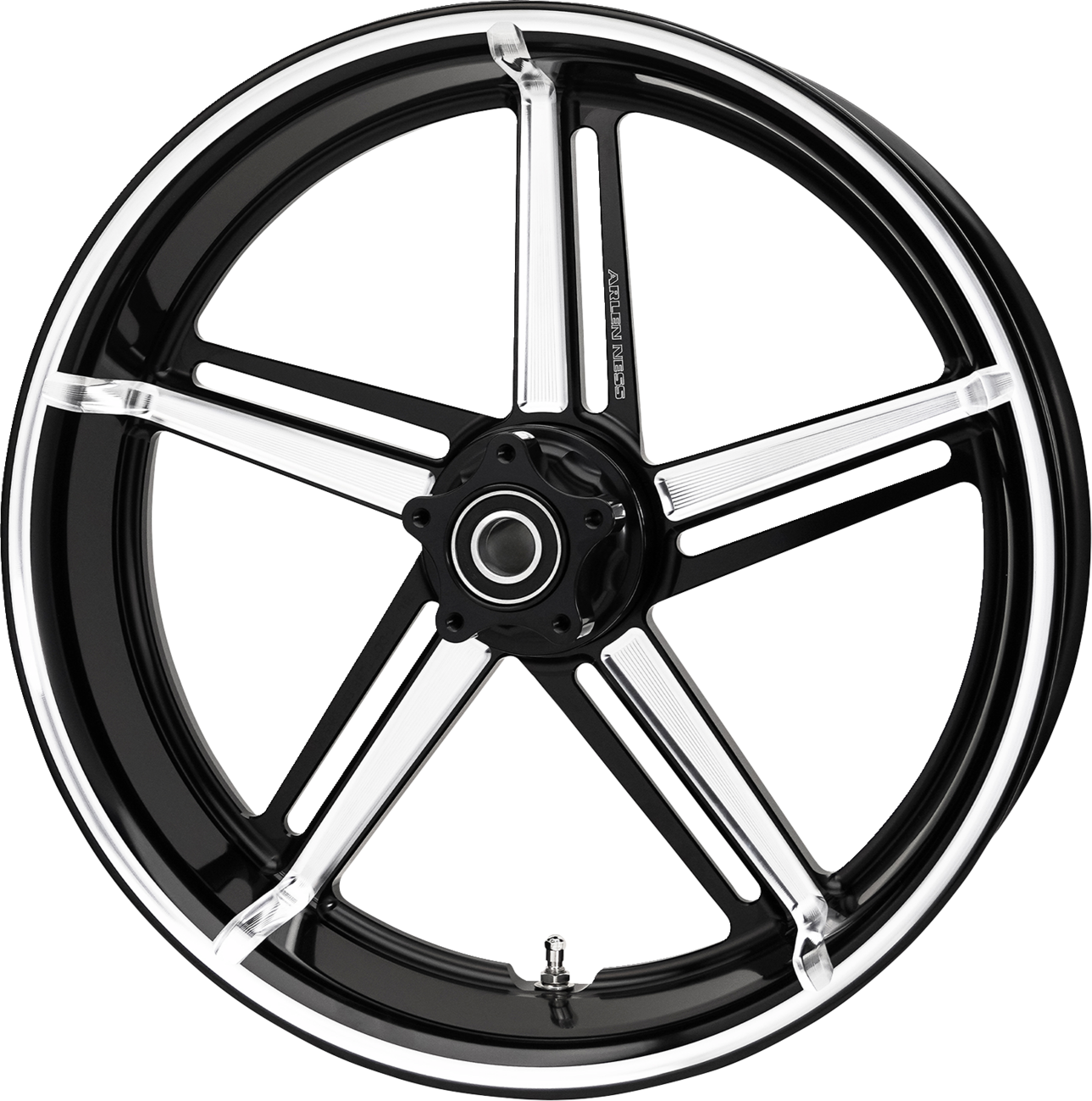 Arlen NESS Wheel - Factory 24 - Front - Black/Contrast Cut - 21x5.5