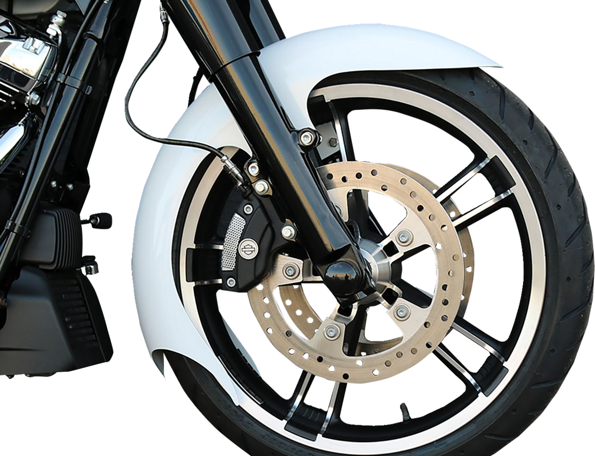 Paul Yaffe Bagger Nation Talon Front Fender - OEM - 16"-19" Wheel - With Satin Adapters - Touring Models