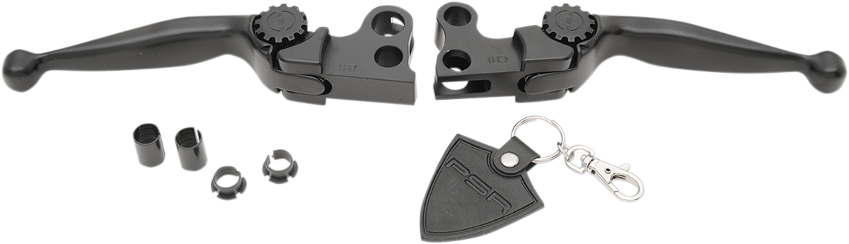 PSR Journey Adjustable Lever Set For Harley Models - Black