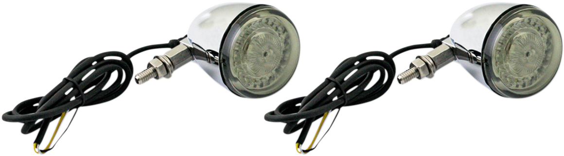 Custom Dynamics ProBEAM® Universal LED Bullet Bezel Turn Signals