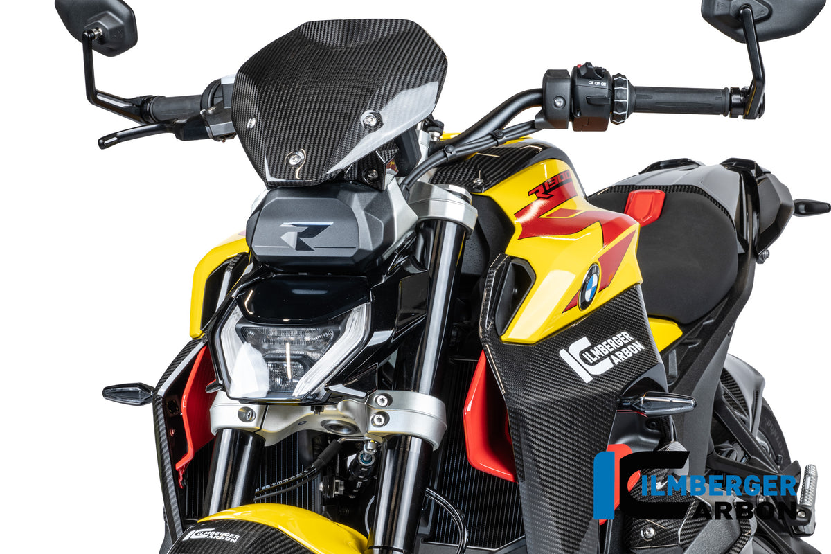 Ilmberger Carbon Windshield With Holder BMW R 1300 R - Gloss / Twill