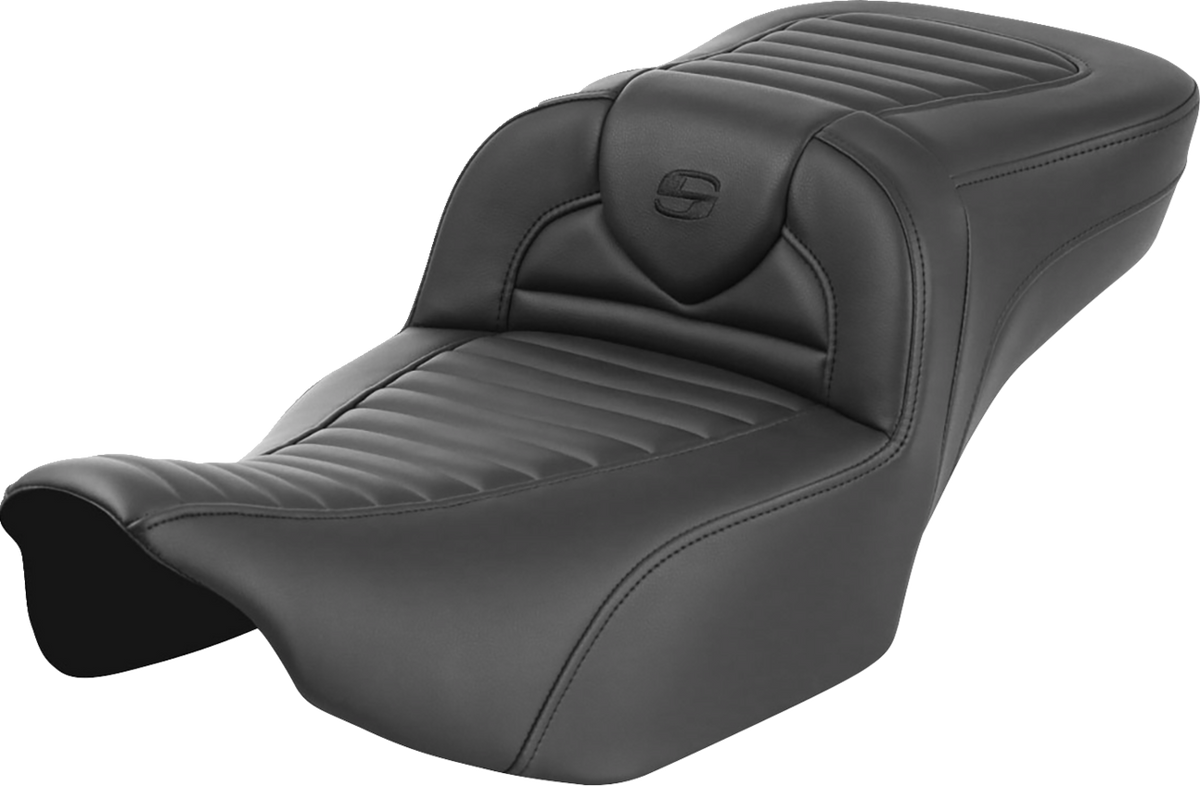 Saddlemen Roadsofa™ Extended Reach Seat - Without Backrest - Tuck-N-Roll - FLTR/FLHX '23-'24