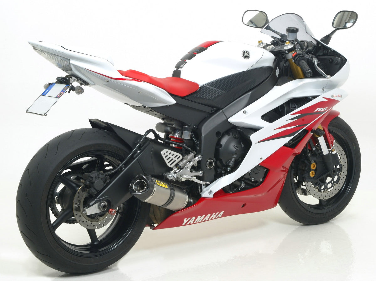 Arrow 71699PK Thunder Titanium Slip On With Carbon End Cap For Stock Headers