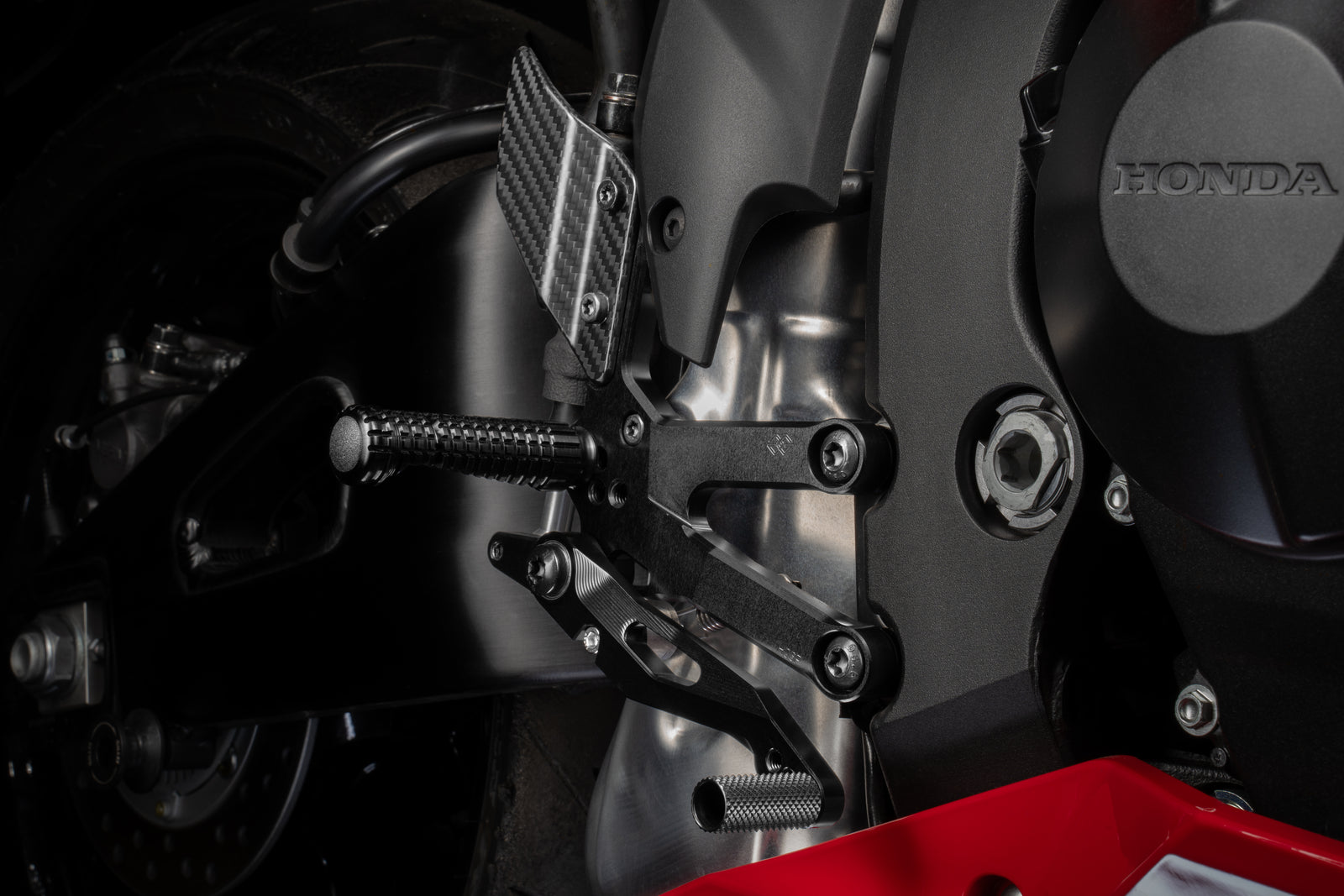 Gilles Tooling Footrest System FXR Black