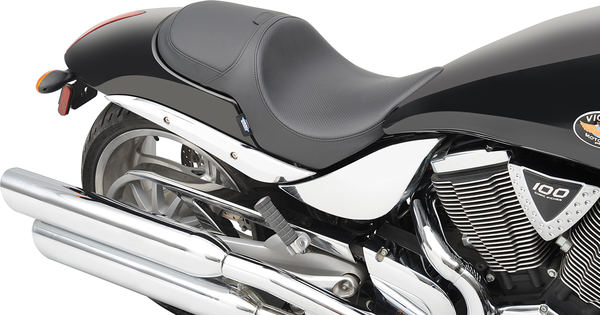 Drag Specialties Seats Predator Seat - Carbon Fiber - Hammer