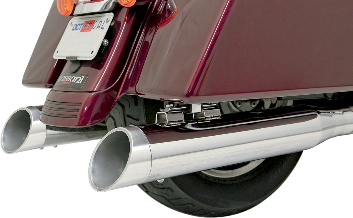 Bassani Xhaust Optional B1-Syle Quick-Change End Cap — Slash-Cut