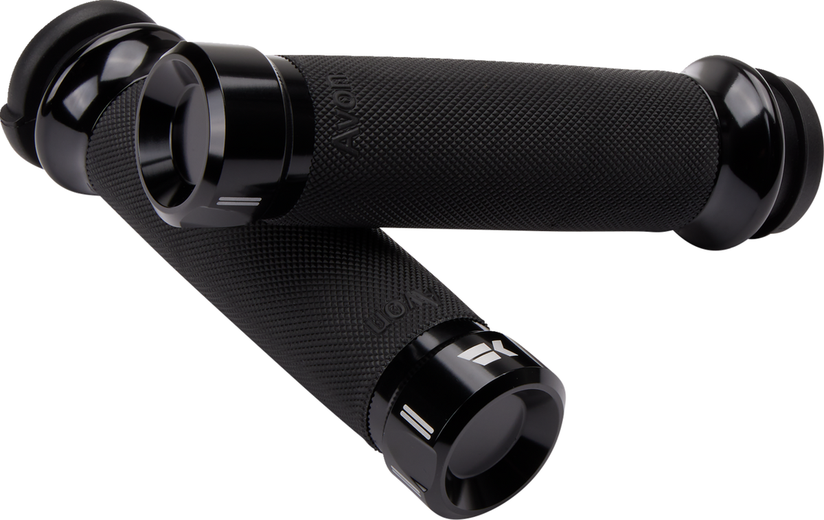 Khrome Werks Klassic Grips - Custom Contour - TBW - Black