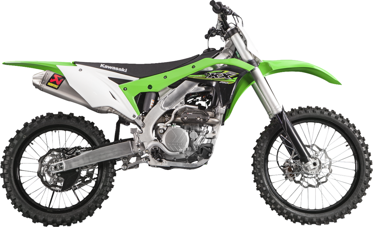 Akrapovic Evolution Line Exhaust System - Titanium/Titanium - KX 250