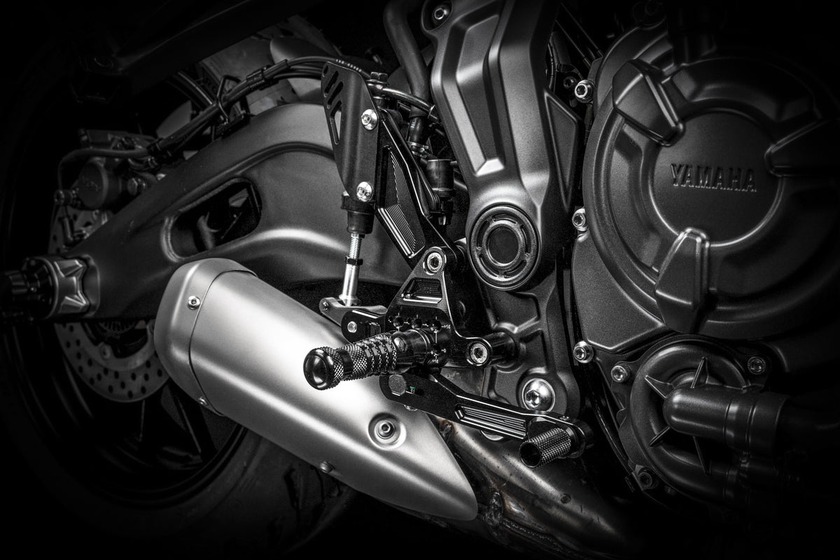 Gilles Tooling Footrest System FXR Black