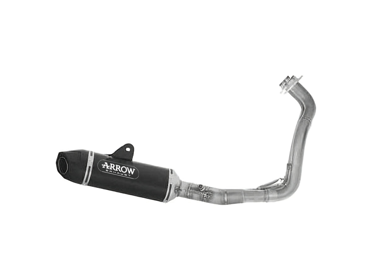 77003AKN Full System With Icon Aluminium Dark Slip Ons