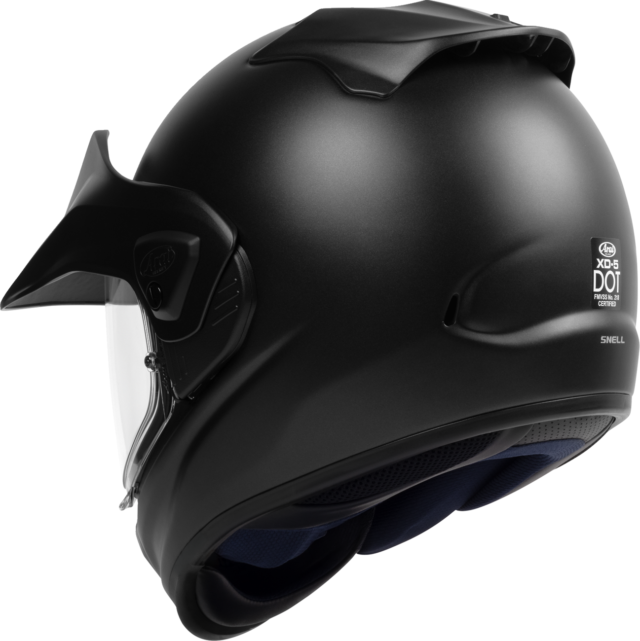 ARAI Helmets XD-5 Helmet - Black / Black Frost / Matte / XS