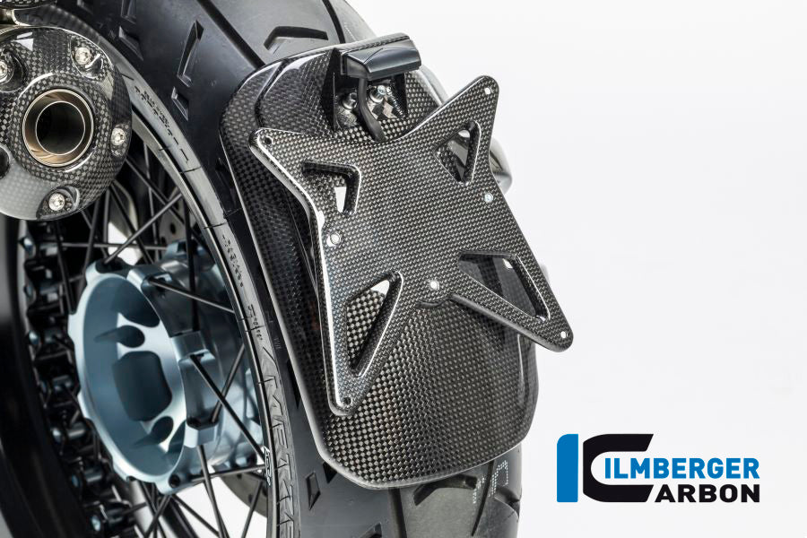 Ilmberger Carbon Rear Splash Guard - BMW R Nine T Racer '17