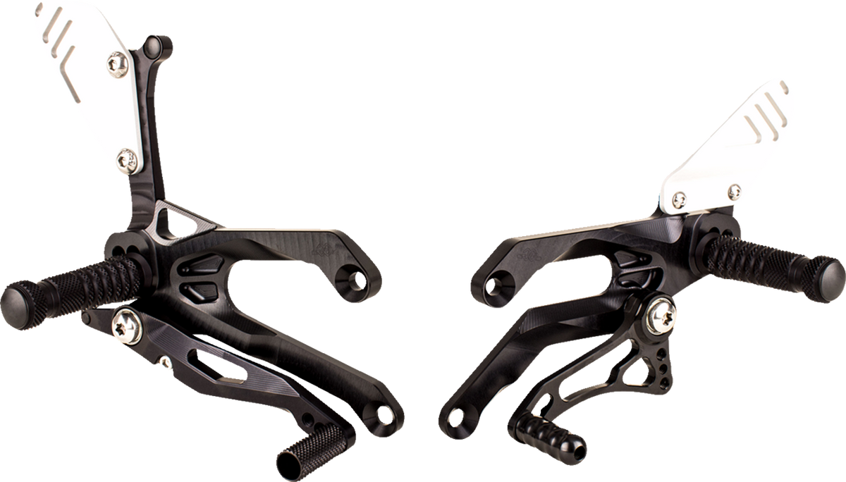 Gilles Tooling FXR Rearset - Black - Yamaha