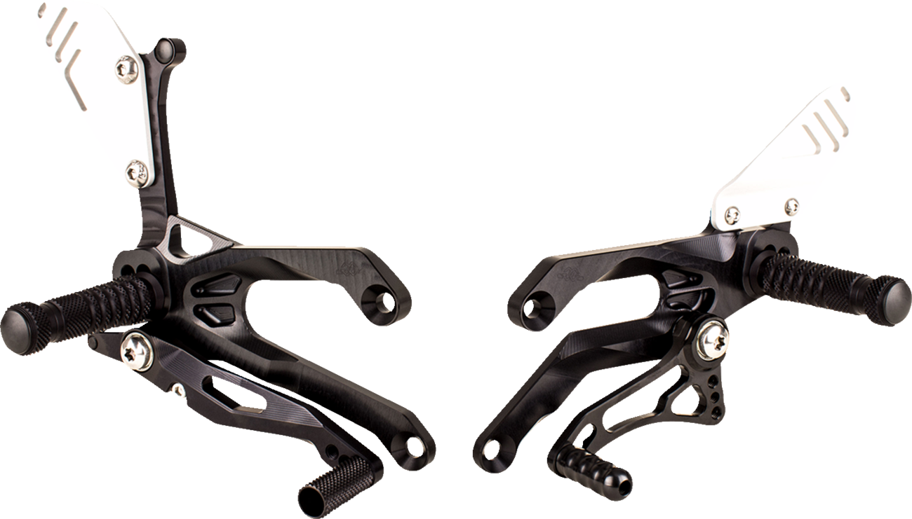 Gilles Tooling FXR Rearset - Black - Yamaha