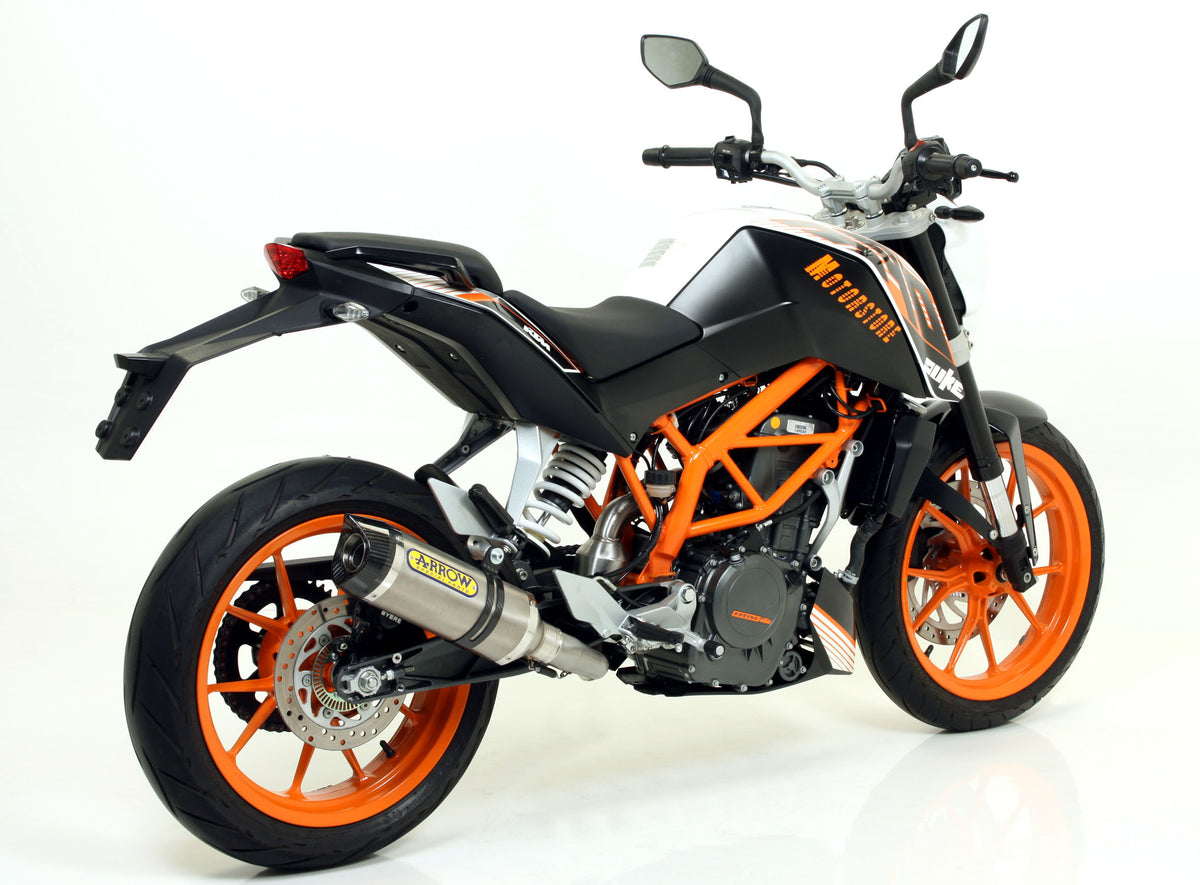 Street Thunder Titanium Slip On With Carbon End Cap