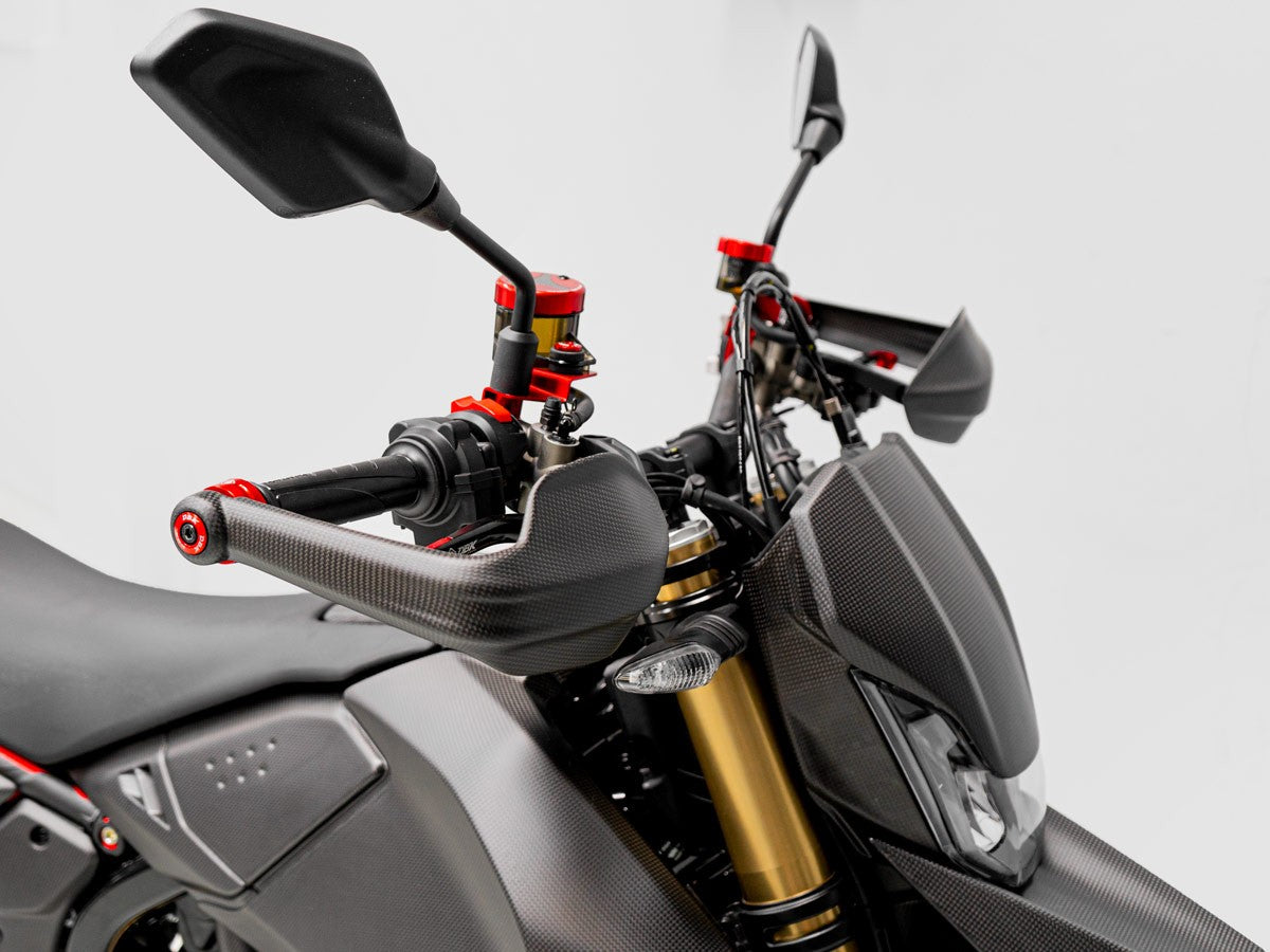 Ducabike DBK CRB108O - Matt Carbon Handlebar Protections