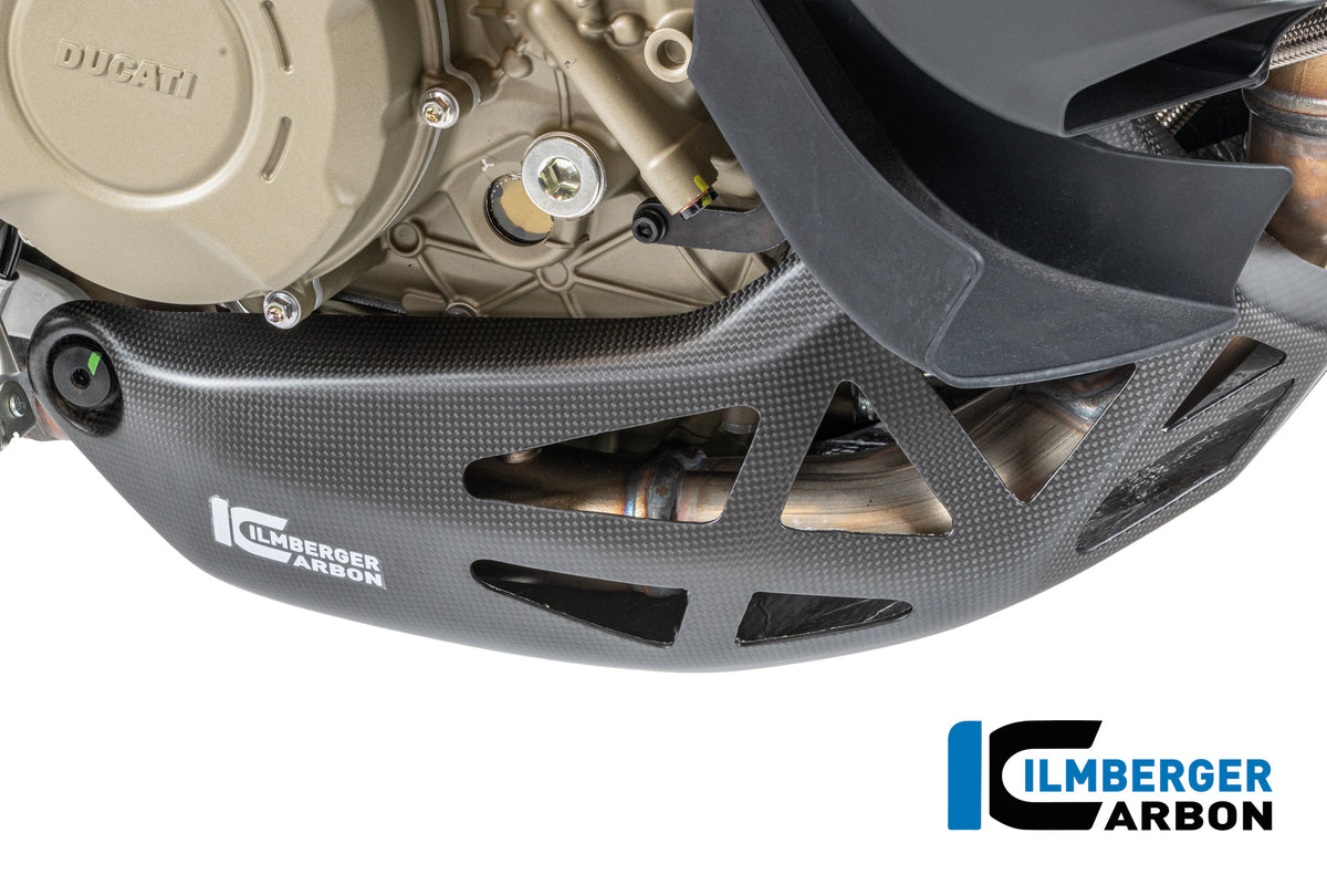 Ilmberger Carbon Motorcover Matt Surface Multistrada V4