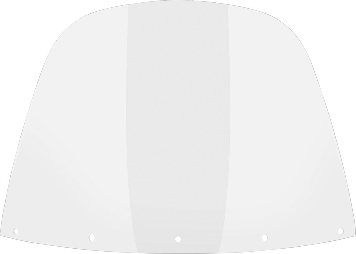 Memphis Shades Windshield - 15" - Clear - '86-'95 FLHT