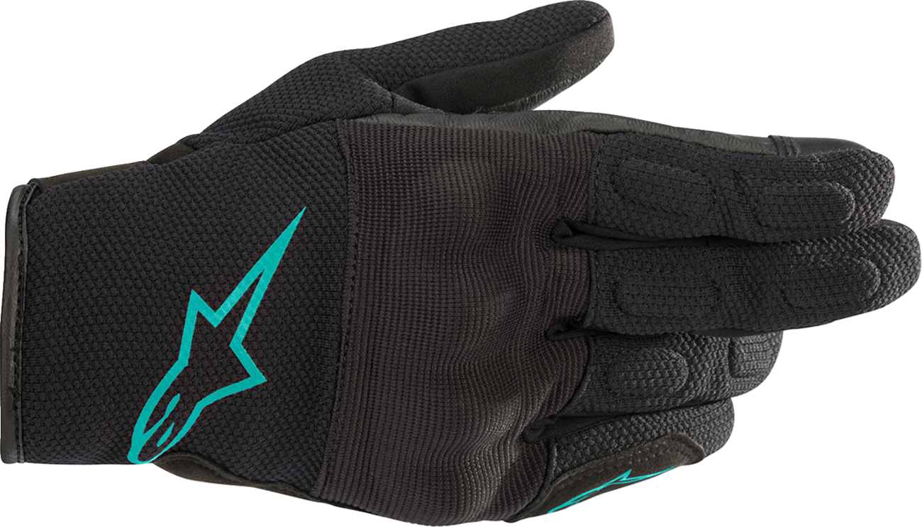 Alpinestars Stella S-Max Drystar® Gloves - Black/Teal - XL