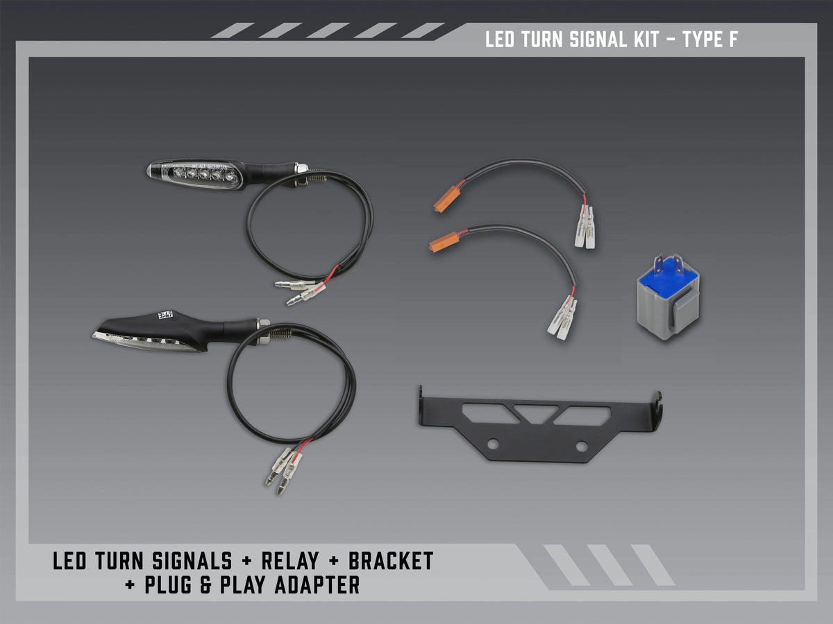 Yoshimura Type F Standard LED Signal Kit For V2 Fender Eliminators