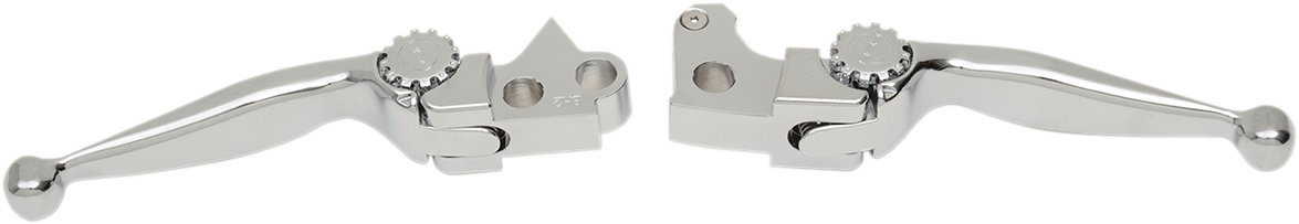 PSR Journey Adjustable Lever Set For Harley Models - Chrome