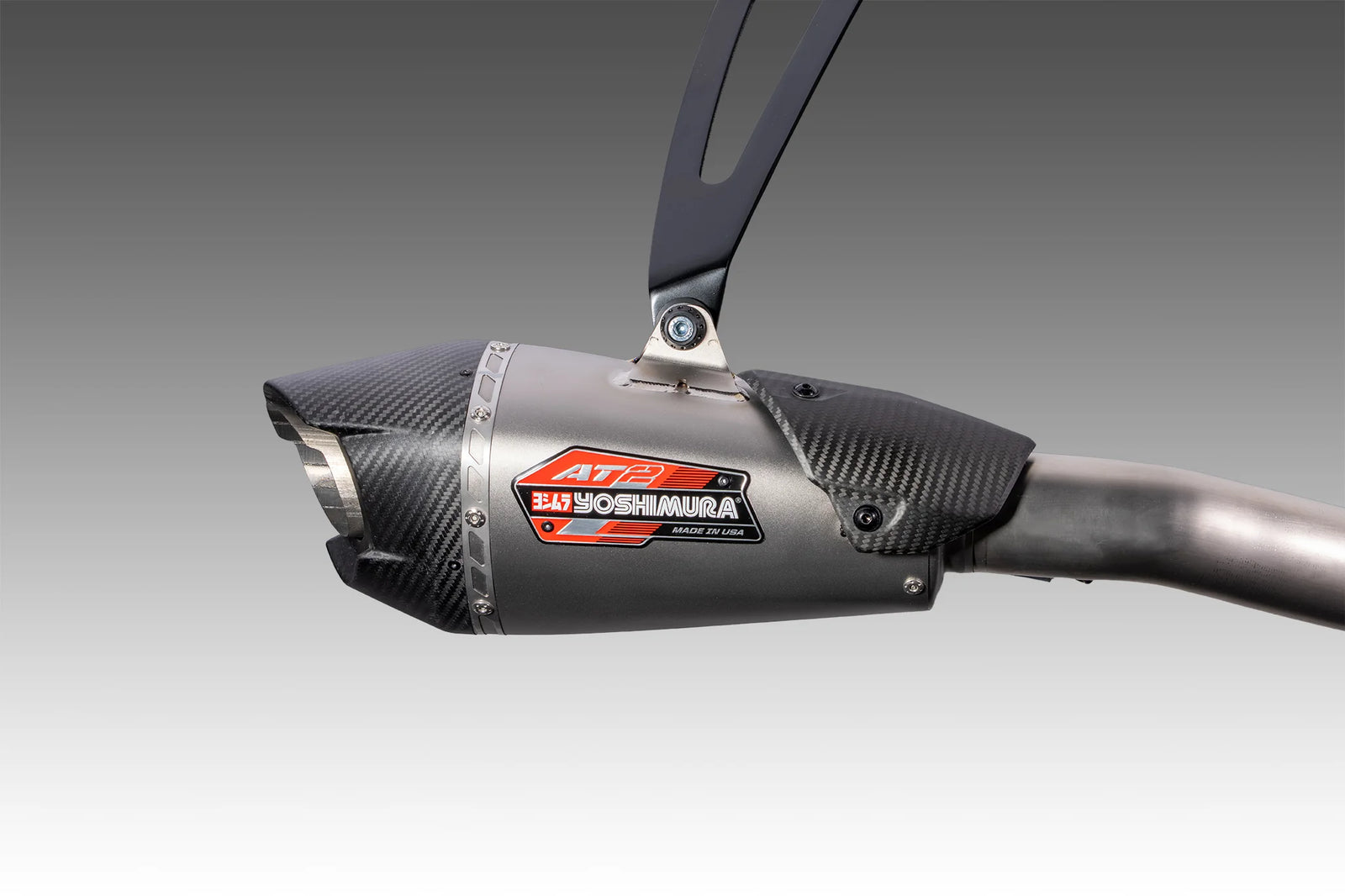 Yoshimura Street Triple 765 23-26 RACE AT2 Titanium Full Exhaust, W/ Titanium Muffler