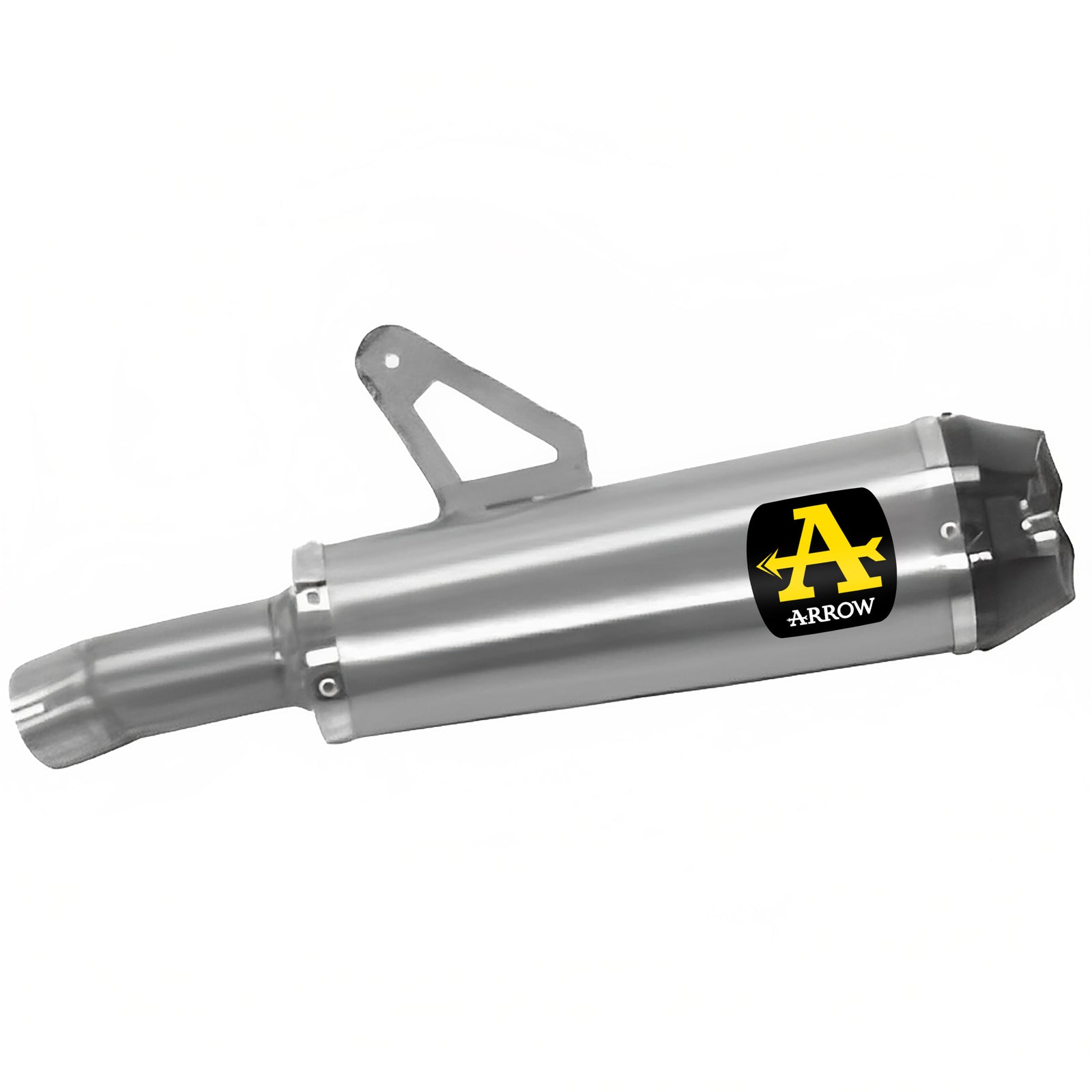 Arrow 71927PK Works Titanium Slip On With Carbon End Cap