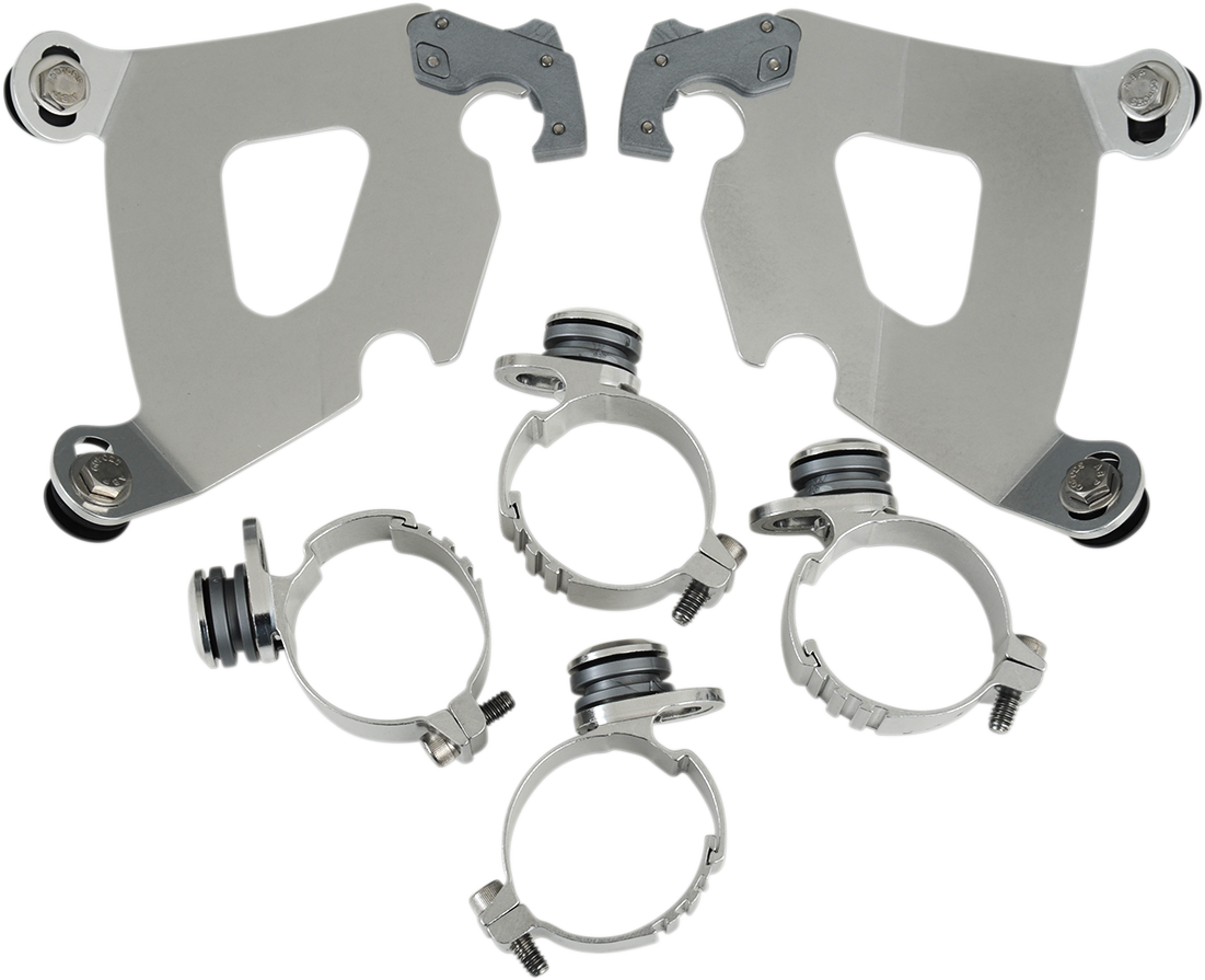 Memphis Shades Cafe Mounting Kit - Polished - FX