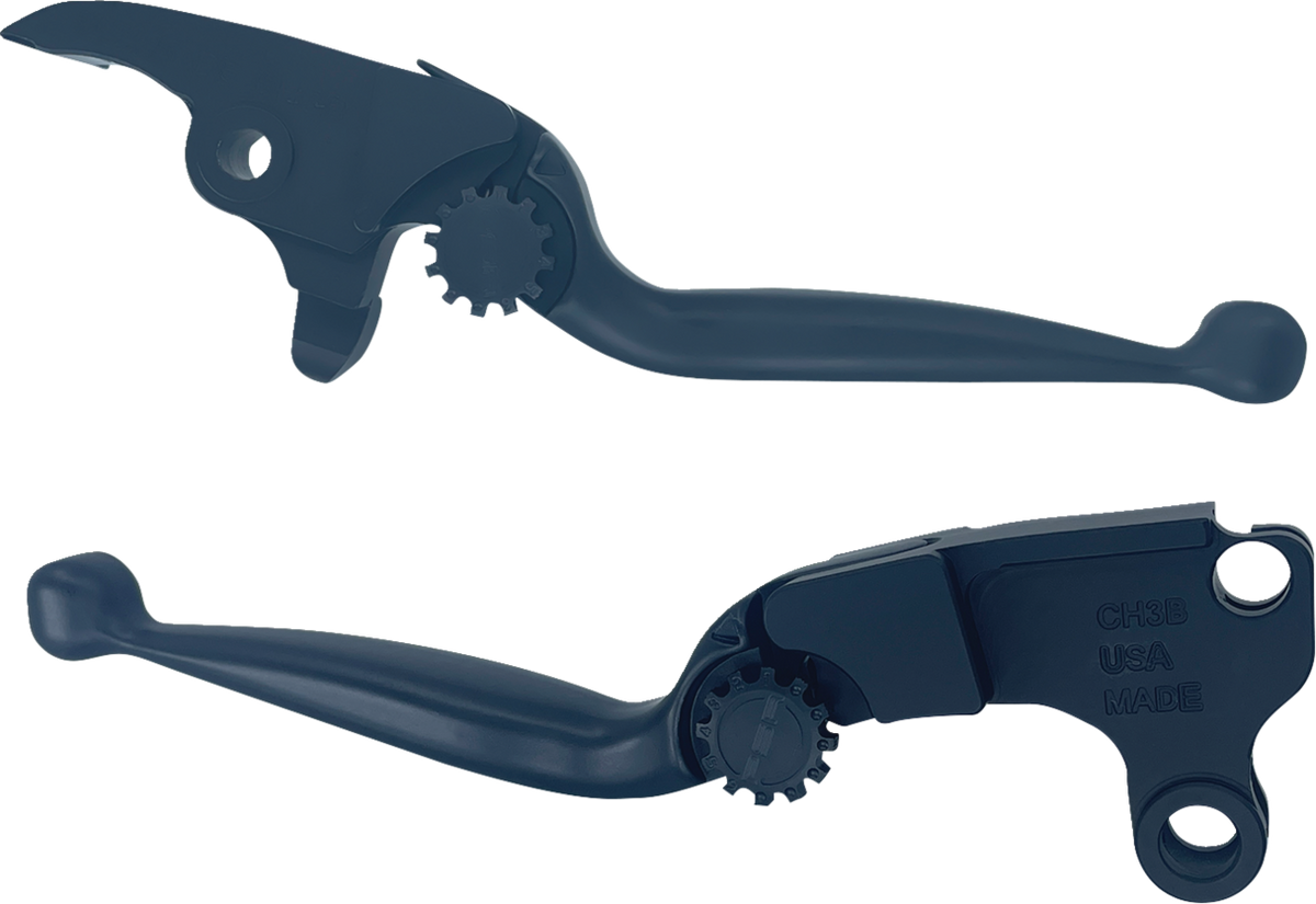 PSR Journey Adjustable Lever Set For Harley Models - Black