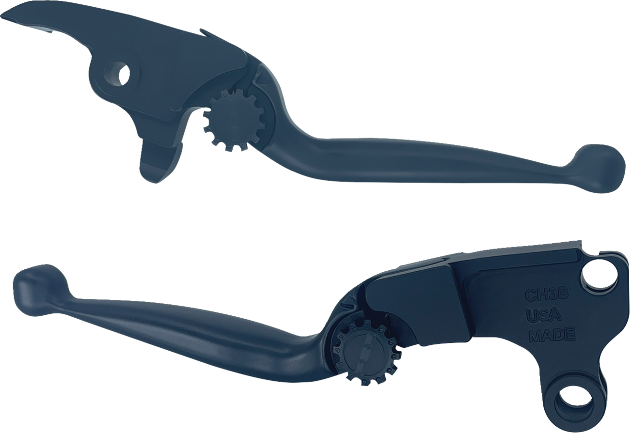 PSR Journey Adjustable Lever Set For Harley Models - Black