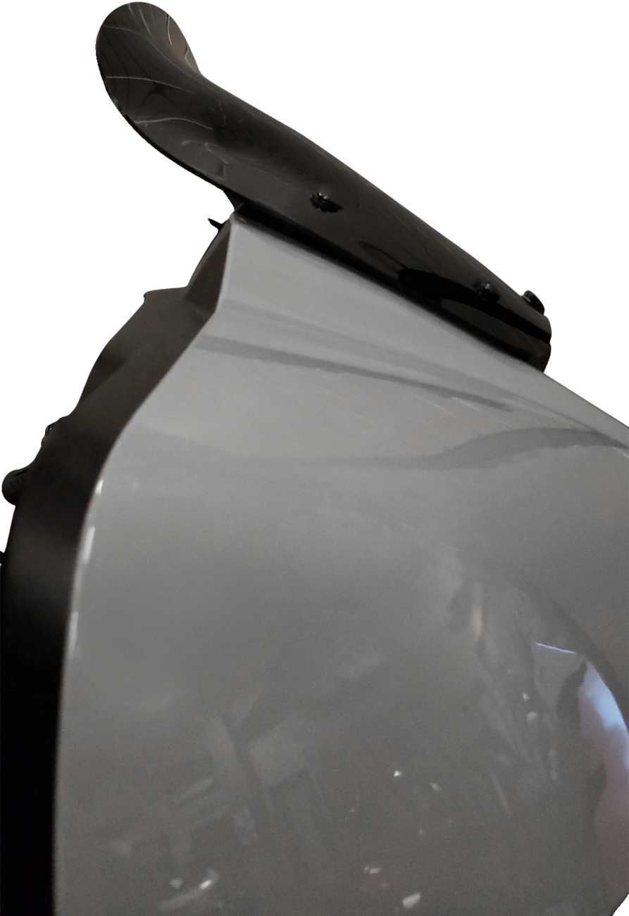 Wind Vest Windshield - 11-1/2" - Dark Smoke - FLHX, FLHXSE
