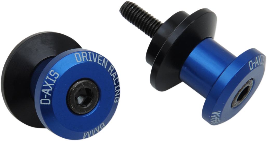 Driven Racing D-Axis Spools - 6 MM - Blue