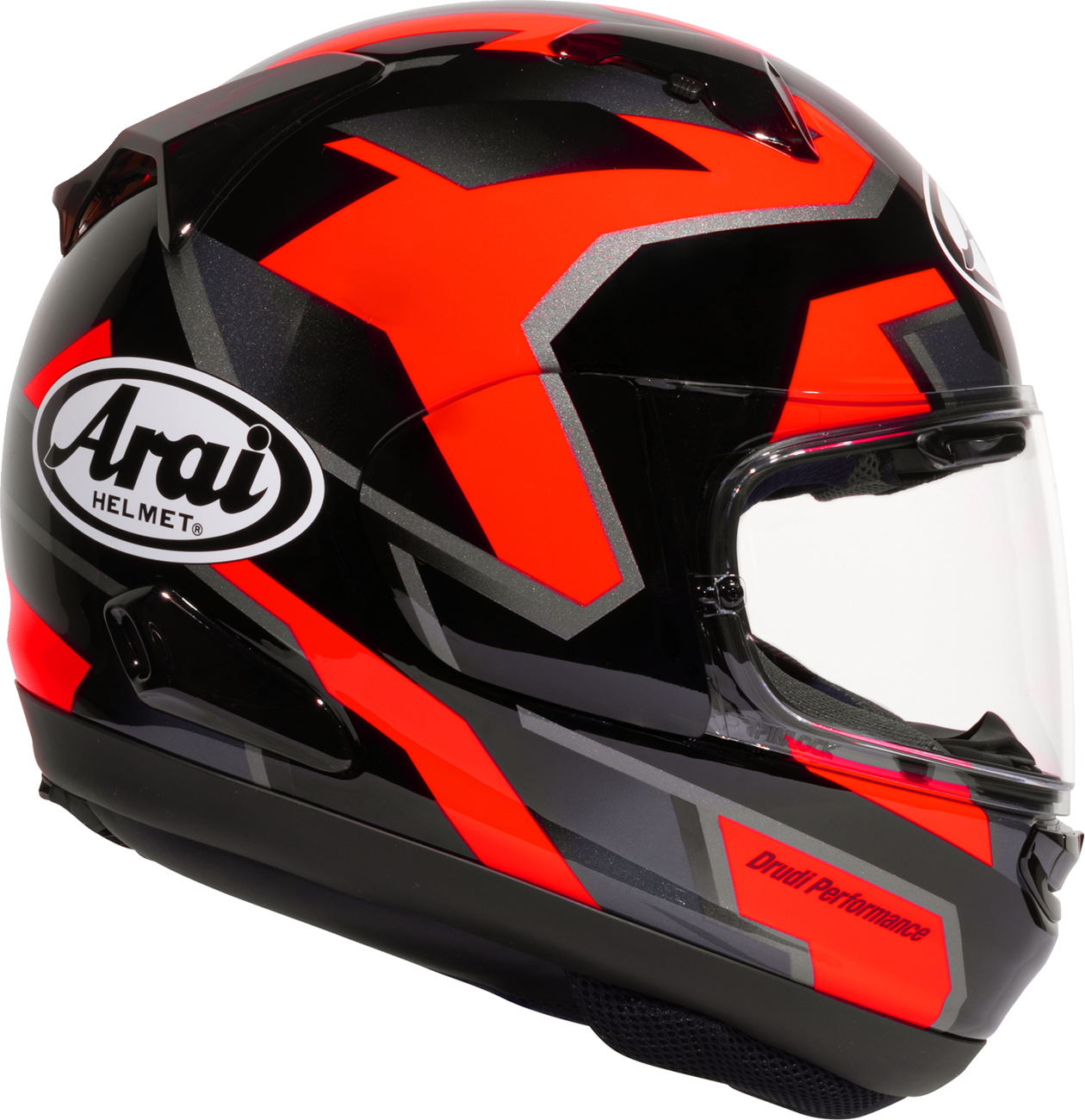 ARAI Helmets Signet-X Robotik Helmet - Black / Gloss / Gray / Red / L