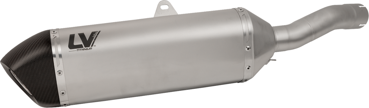 LeoVince LV-14 Slip-On Muffler - Titanium - BMW F 750/900 GS
