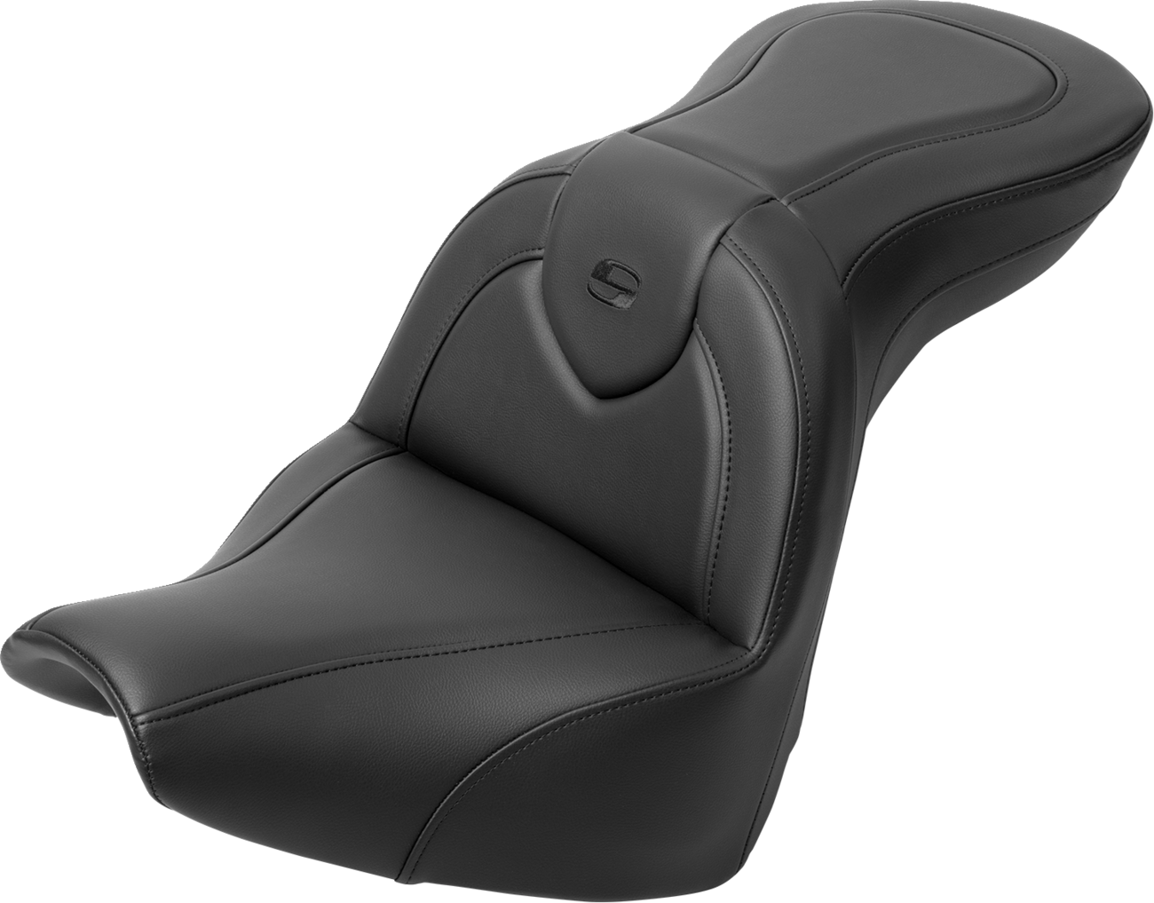 Saddlemen RoadSofa™ Seat - Without Backrest - Black Stitch - FXBR/S '18-'20
